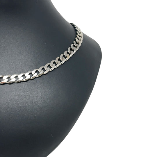 Sterling Silver Curb Chain (20”)