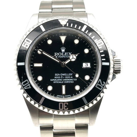 Pre-Owned Stainless Steel Sea-Dweller Rolex (Gents)