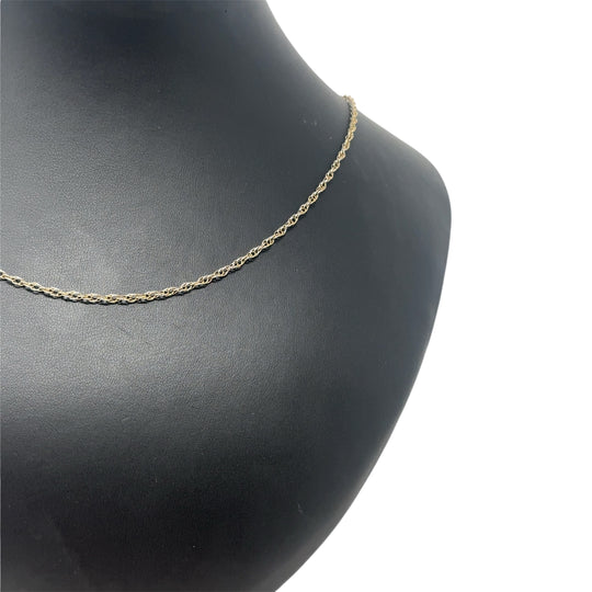 9ct Yellow Gold Prince of Whales Chain (20")