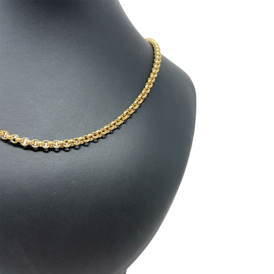 9ct Yellow Gold Heavy Belcher Chain (22")
