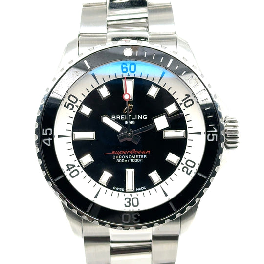 Pre-Owned Stainless Steel Superocean Breitling Watch (Gents)
