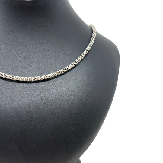Sterling Silver Popcorn Chain (30")